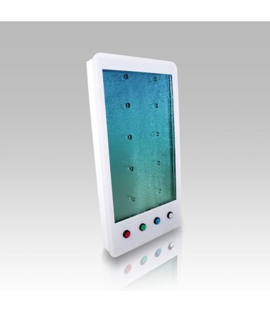 Burbulų sienelė - 110 cm x 60 cm x 11 cm.