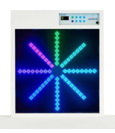 LED skydelis ''Spalvos'' 77.5 x 67 cm.