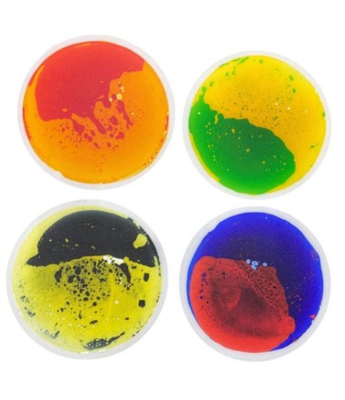 Apvalios sensorinės plytelės, 4 vnt