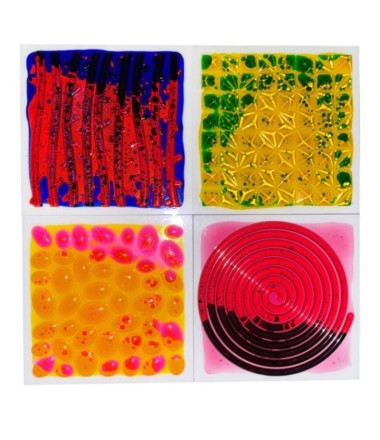 Sensorinių, tekstūrinių plytelių rinkinys, 4 VNT