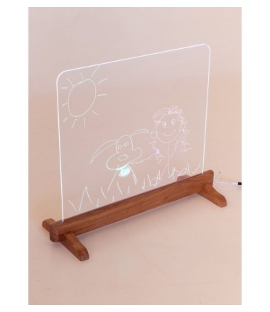 Šviečiantis molbertas - 56x50cm.