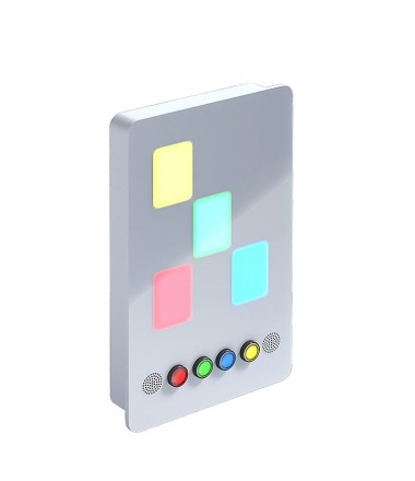 Sieninis garsu ir šviesų skydelis - 106 x 62 x 12 cm.