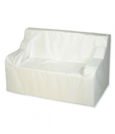 Vibruojanti minkšta sofa su garso sistema - 80 cm x 140 cm x 80 cm.