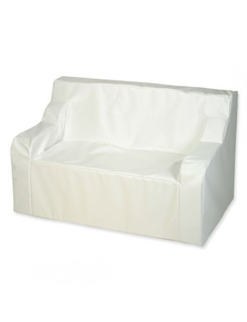 Vibruojanti minkšta sofa su garso sistema - 80 cm x 140 cm x 80 cm.