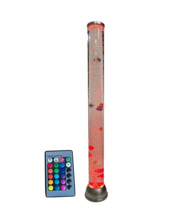 90 cm aukščio šviečiantis burbulų vamzdis