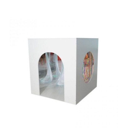 Sensorinis kampelis - namelis  115x115x140 cm.