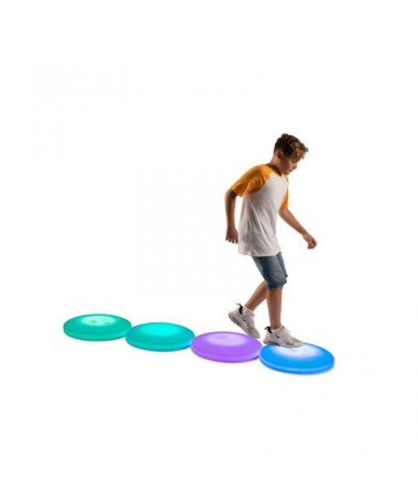 Interaktyvi plastikinė grindų plytelė