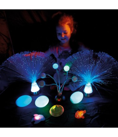 Šviečiantis rinkinys sensorikos kambariams