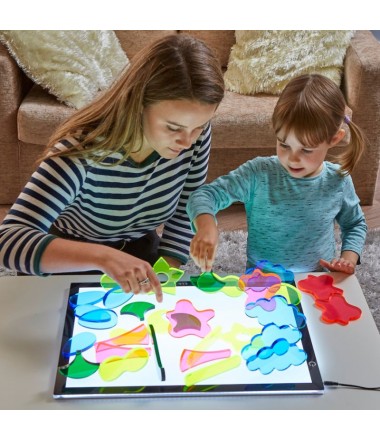 Akrilinių figūrų rinkinys šviesos stalui -32 vnt