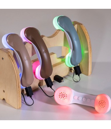 Tamsoje šviečiantys telefonai - 4vnt.