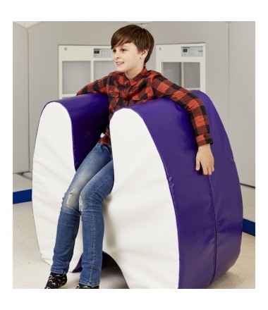 ''Softplay'' Balansinis minkštas suolas - 900 x 935 x 500 mm