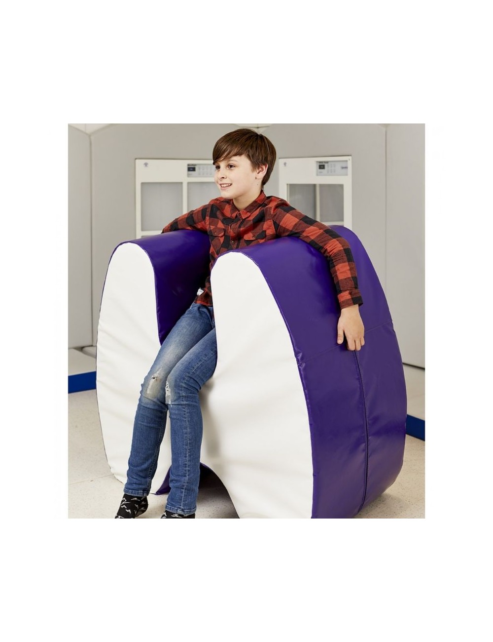 ''Softplay'' Balansinis minkštas suolas - 900 x 935 x 500 mm