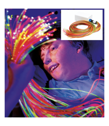 Šviesos pluošteliai - 1m.