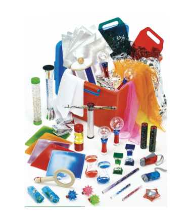 Vizualinis sensorinis rinkinys terapijai