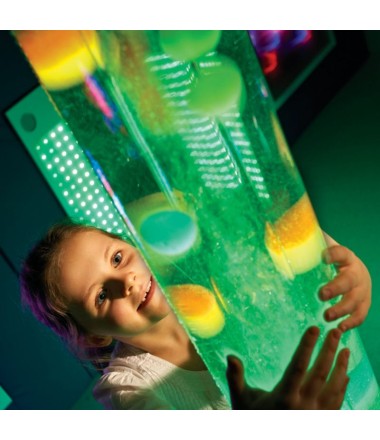 Burbulų kolona su kamuoliukais - 1m.