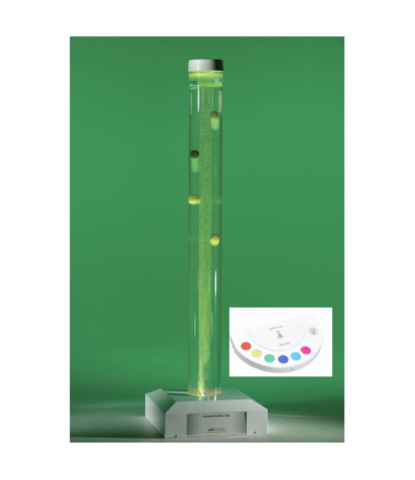 Spalvas keičiantis burbulų vamzdis - 1,5m.