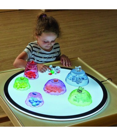 Apskritimo formos šviesos lenta - 60cm.