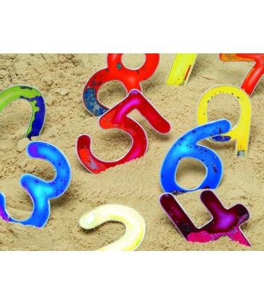 Skaičių rinkinys šviesos staliukui - 15cm.