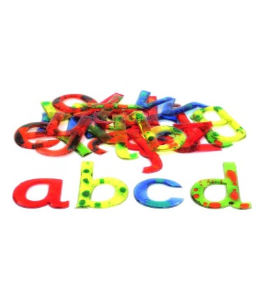 Raidžių rinkinys šviesos stalui - 26vnt.