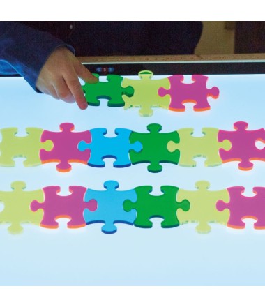 Šviesos lentai skirta dėlionė, 56d.