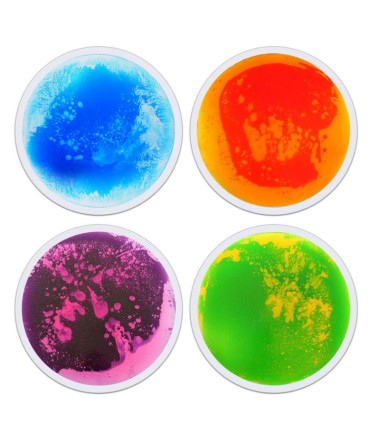 Sensorinės plytelės, 4 vnt, apvalios